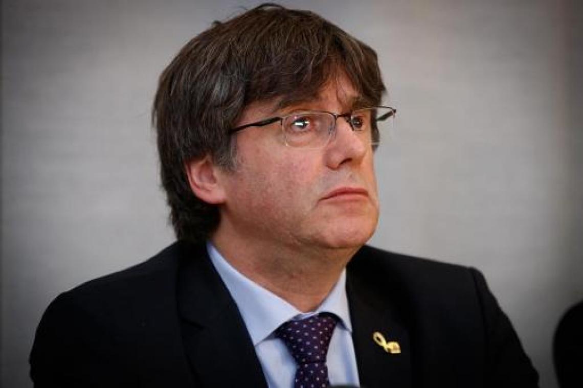 Puigdemont verschenen voor Brusselse onderzoeksrechter