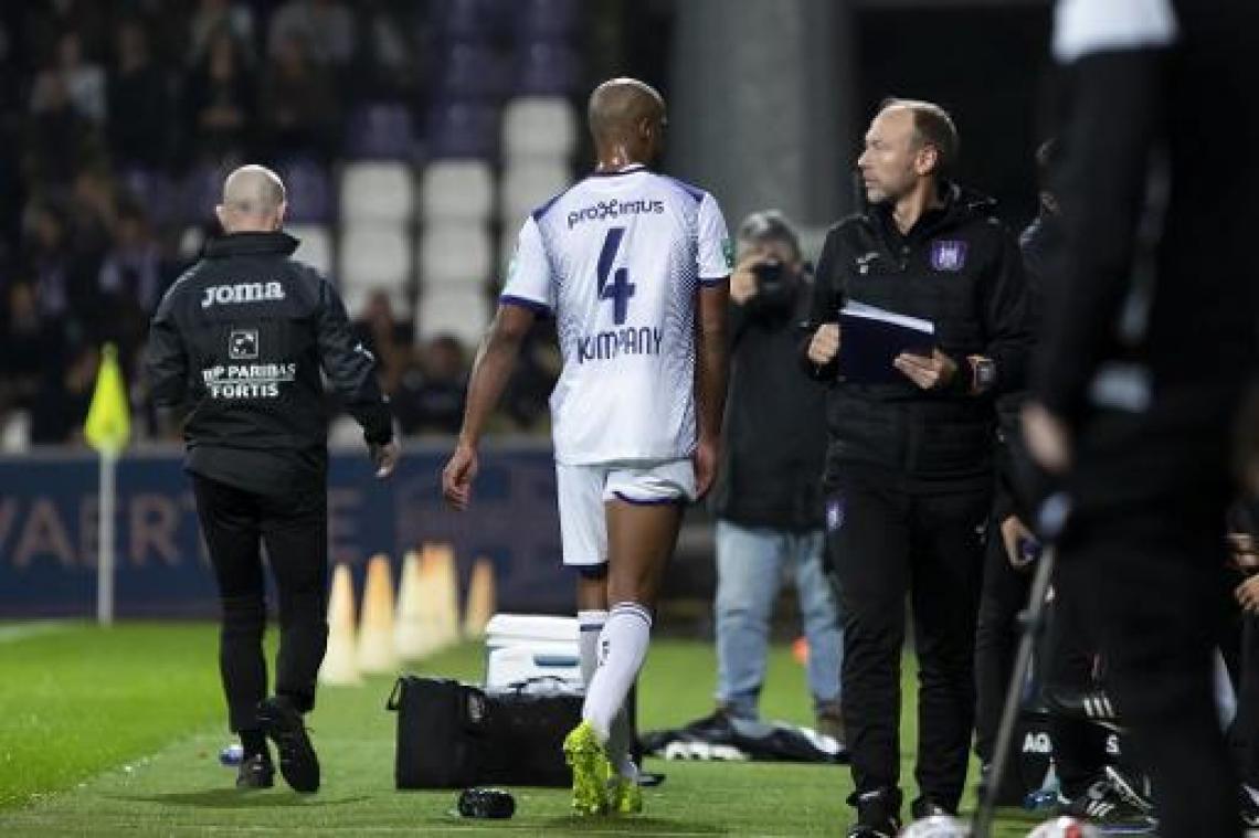 Kompany mist debuut van Vercauteren tegen STVV