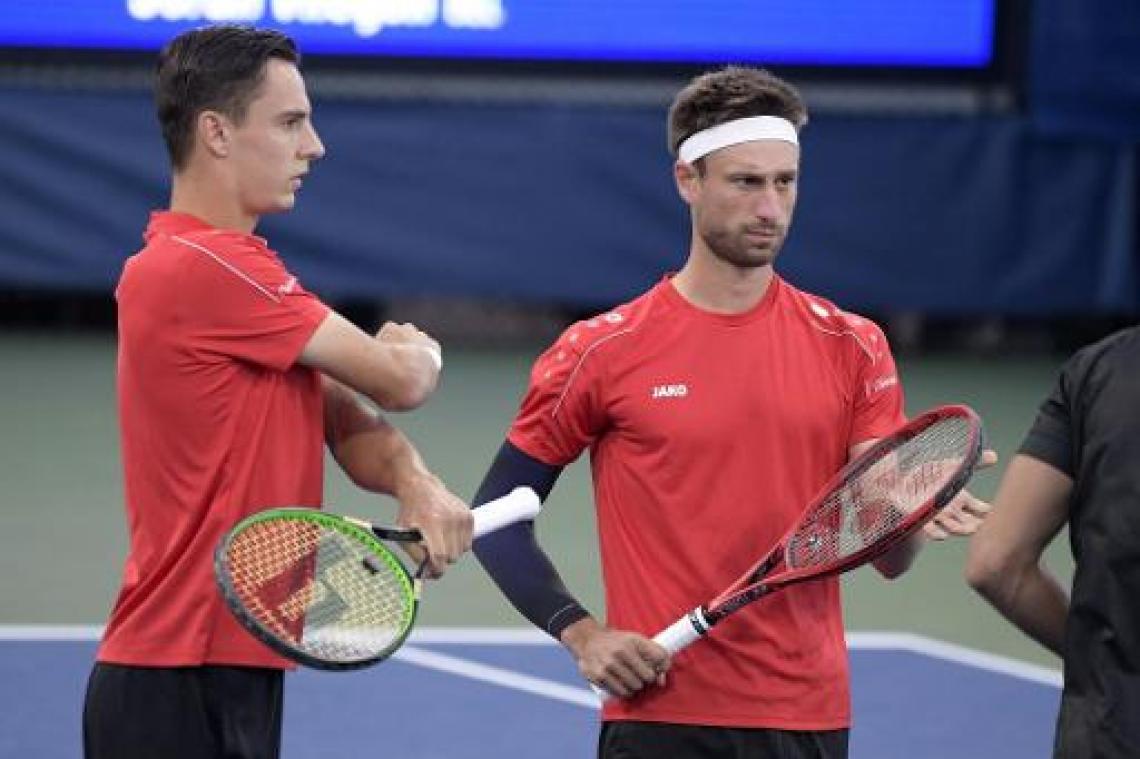 Sander Gille en Joran Vliegen grijpen naast finale in dubbelspel European Open