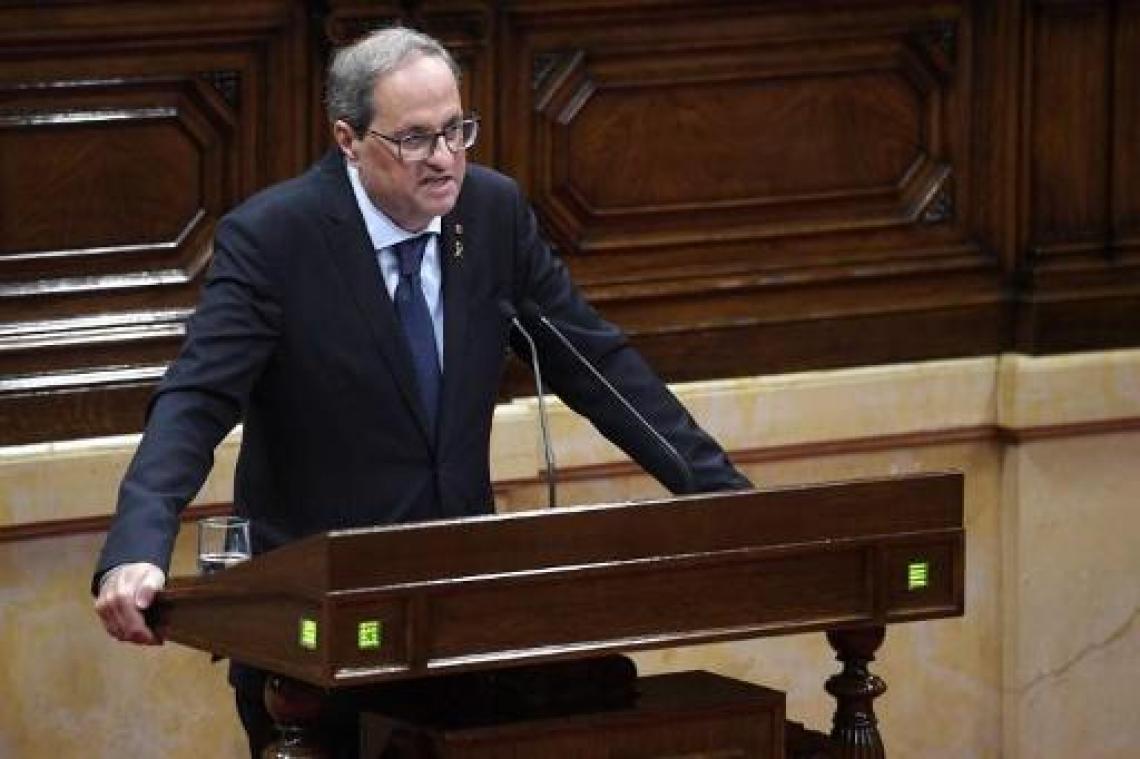 Catalaanse regering vraagt aan Madrid onderhandelingen zonder voorwaarden