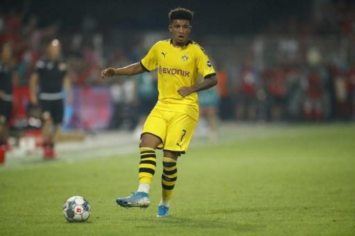 Jadon Sancho krijgt monsterboete na laattijdige terugkeer van interlandverplichtingen