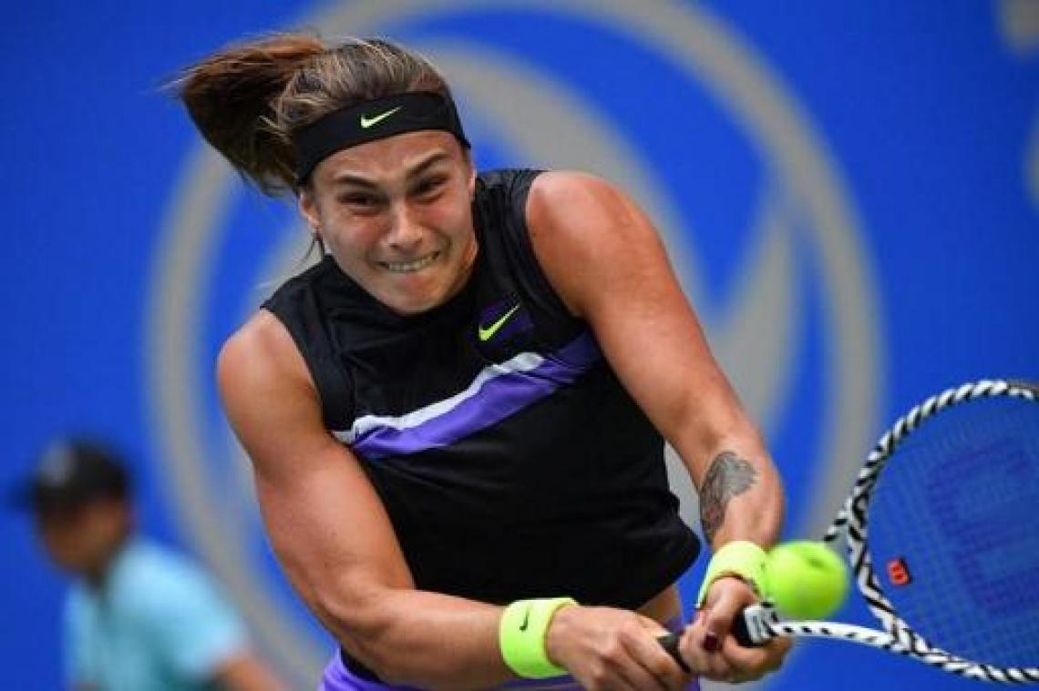 Sabalenka verslaat Sakkari in groep van Elise Mertens