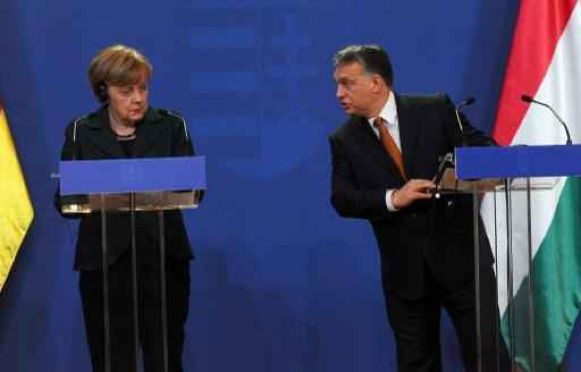"Meningsverschillen met Merkel zijn verleden tijd"