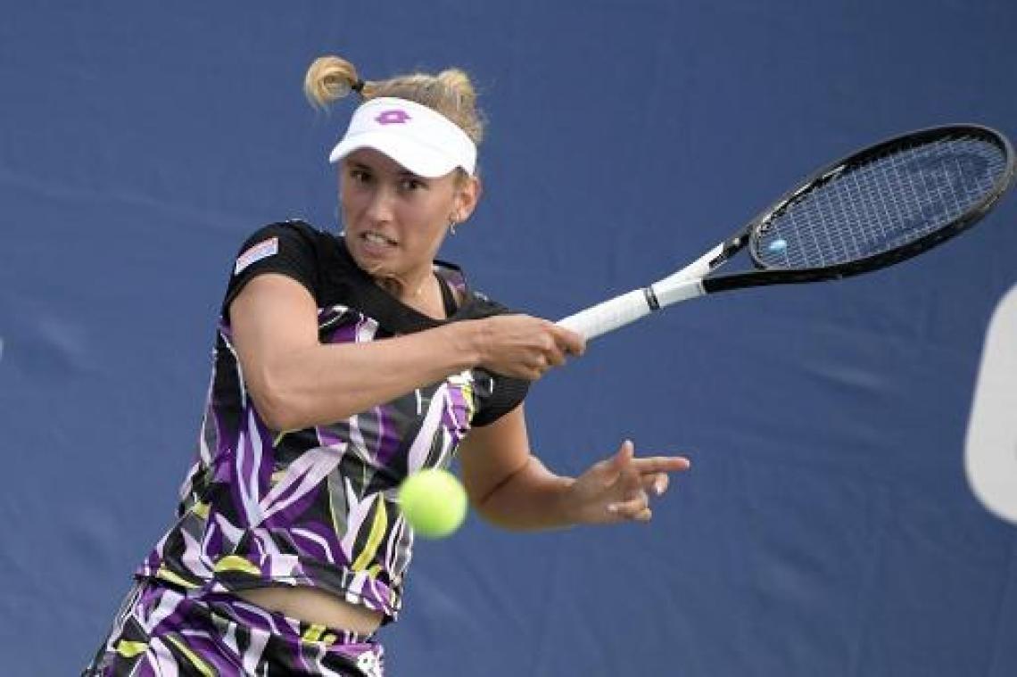 Elise Mertens wint eerste groepsmatch in China