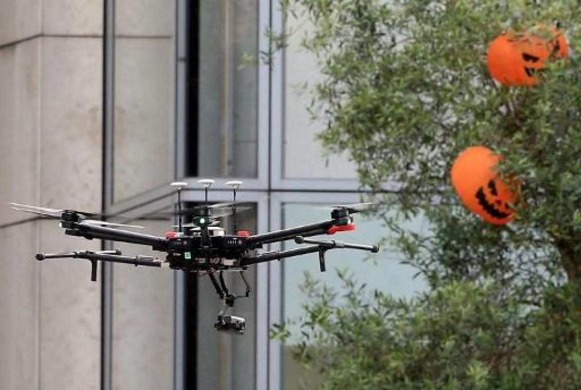 Brusselse drones voerden 187 opdrachten uit in één jaar tijd