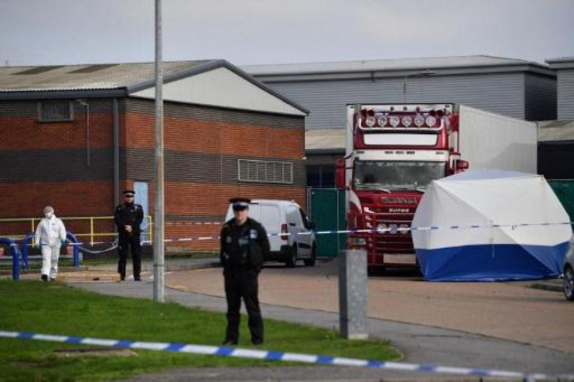 Vrachtwagencontainer waarin 39 personen omkwamen passeerde via Zeebrugge