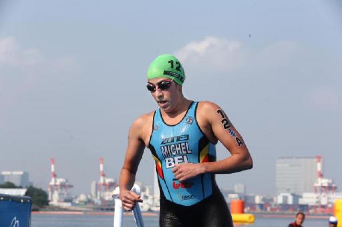Michel, Barthelemy en Geens op het podium in Japan