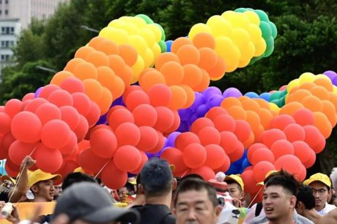Bijna 200.000 mensen nemen deel aan Pride Parade in Taiwan