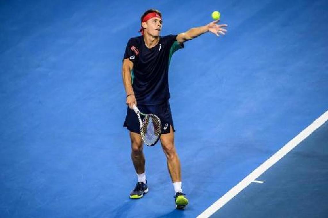 Alex de Minaur is eerste finalist