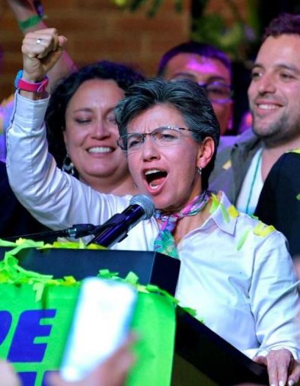 Bogota krijgt eerste vrouwelijke burgemeester