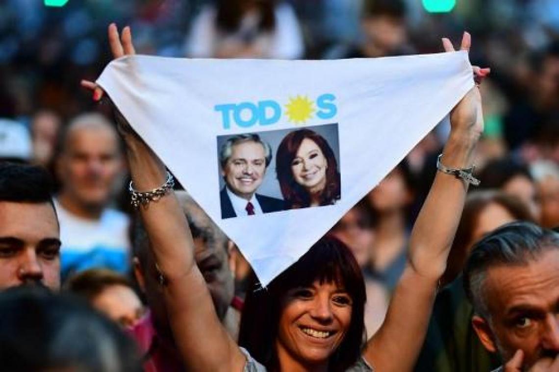 Presidentsverkiezingen Argentinië - Fernandez wint in eerste ronde van Macri