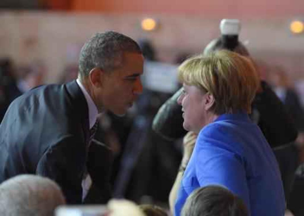 Vluchtelingencrisis - Obama looft in interview Merkels vluchtenlingenpolitiek
