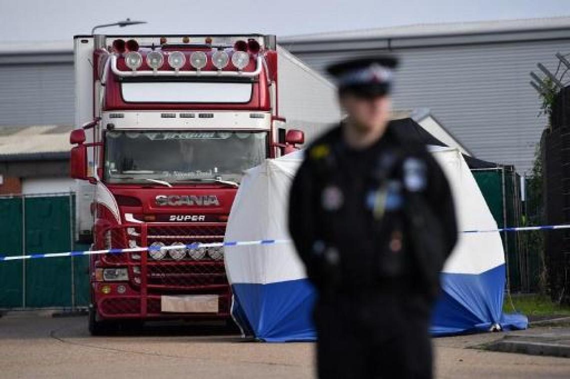 Doden in vrachtwagen Essex: oplegger had gps-trackingsysteem