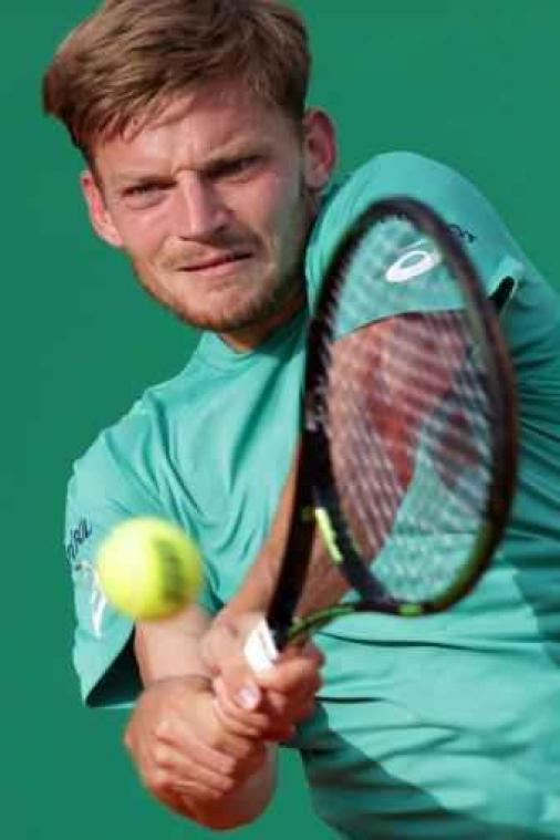 David Goffin is eerste reekshoofd in München