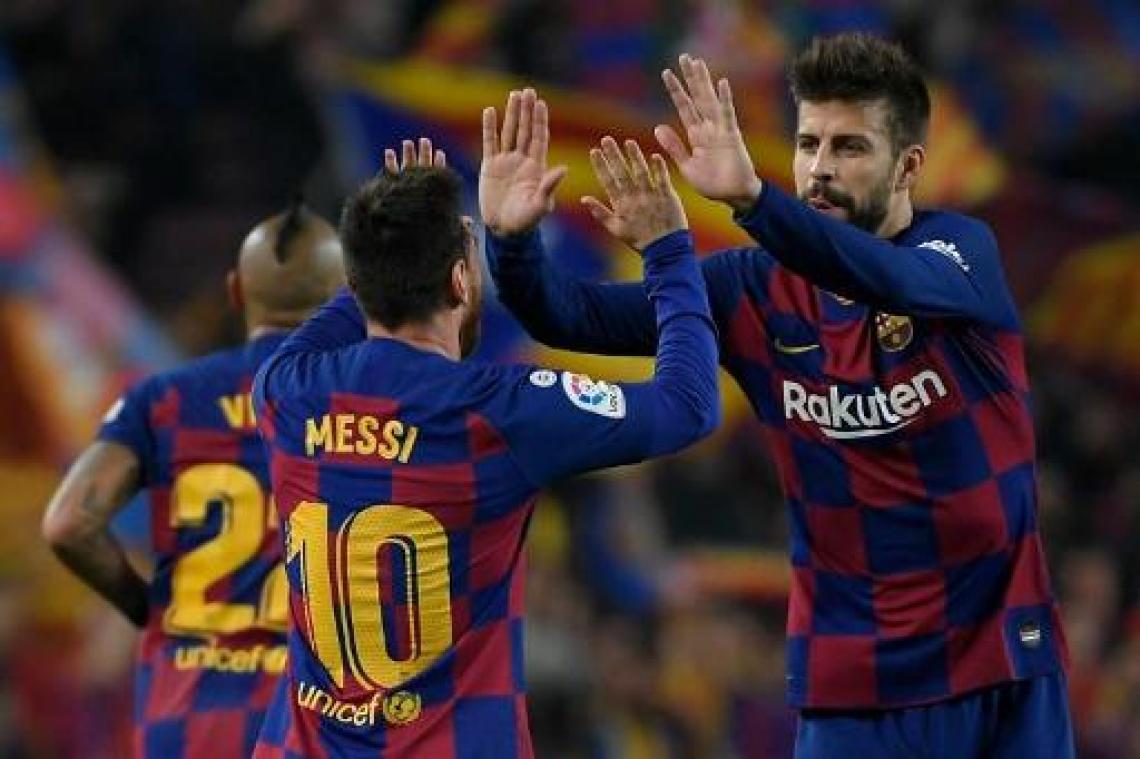 La Liga - Barcelona opnieuw leider na forse uithaal tegen Valladolid