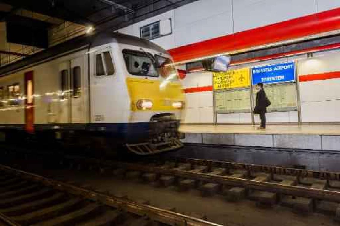 Opnieuw volledige dienstregeling in treinstation Brussels Airport