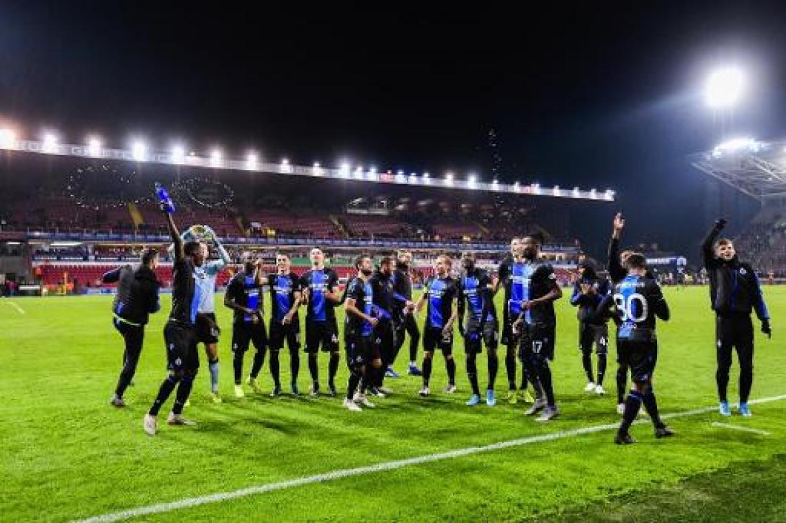Jupiler Pro League - Leider Club Brugge blijft foutloos op verplaatsing, Genk pakt in extremis een punt