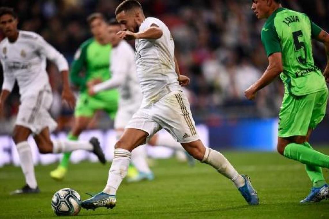 Belgen in het buitenland - Real Madrid haalt zwaar uit tegen Leganes