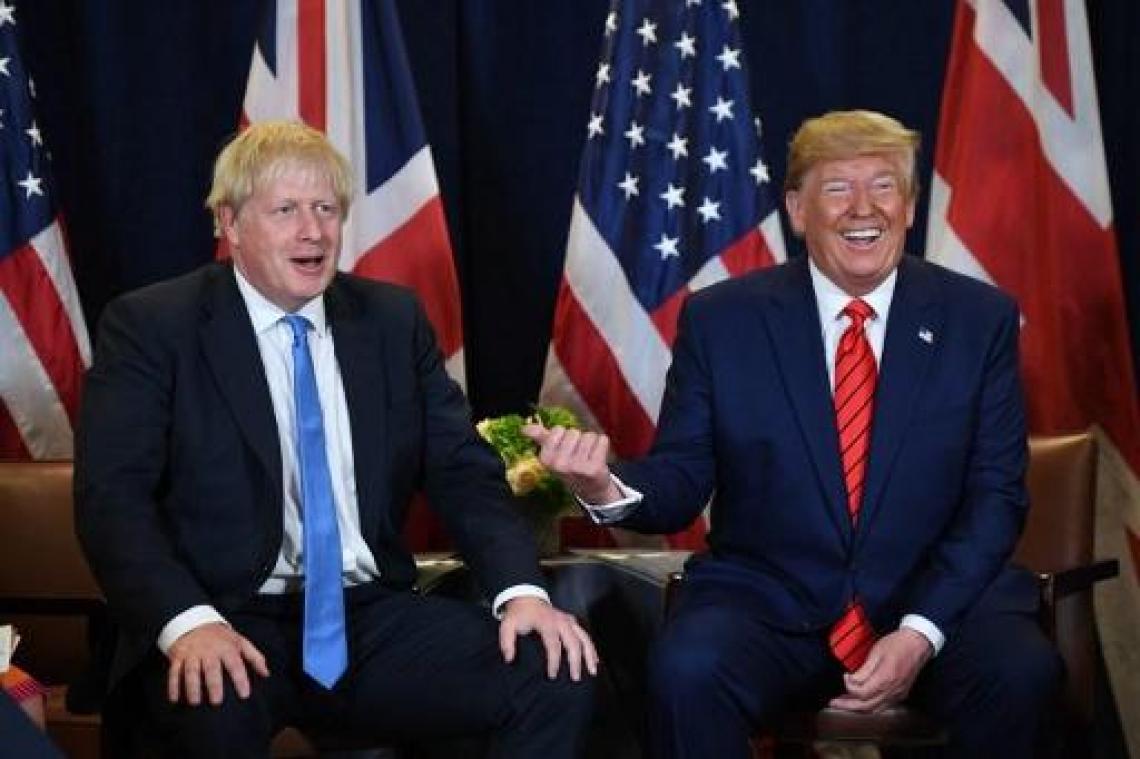 Trump zegt dat Brexit-akkoord geen handelsakkoord toestaat met VS