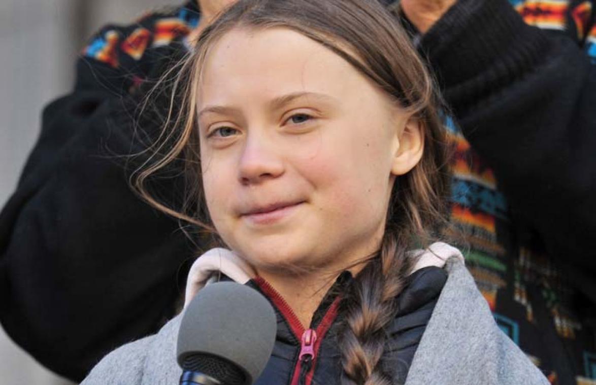 Greta Thunberg trolt haar haters op geestige wijze voor Halloween