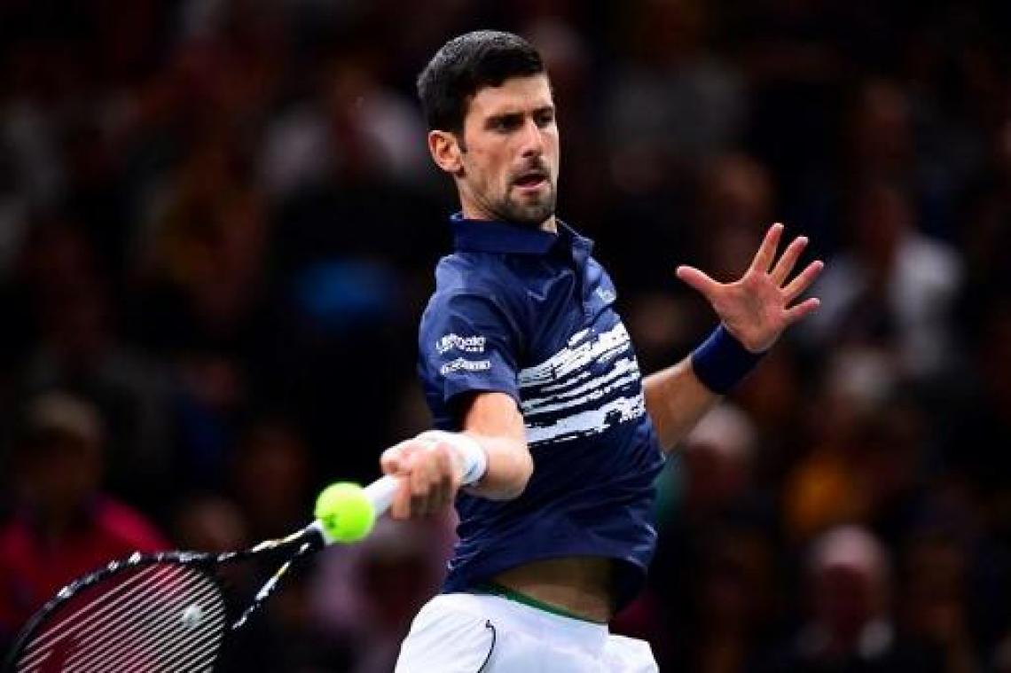 Novak Djokovic rekent eenvoudig af met Stefanos Tsitsipas