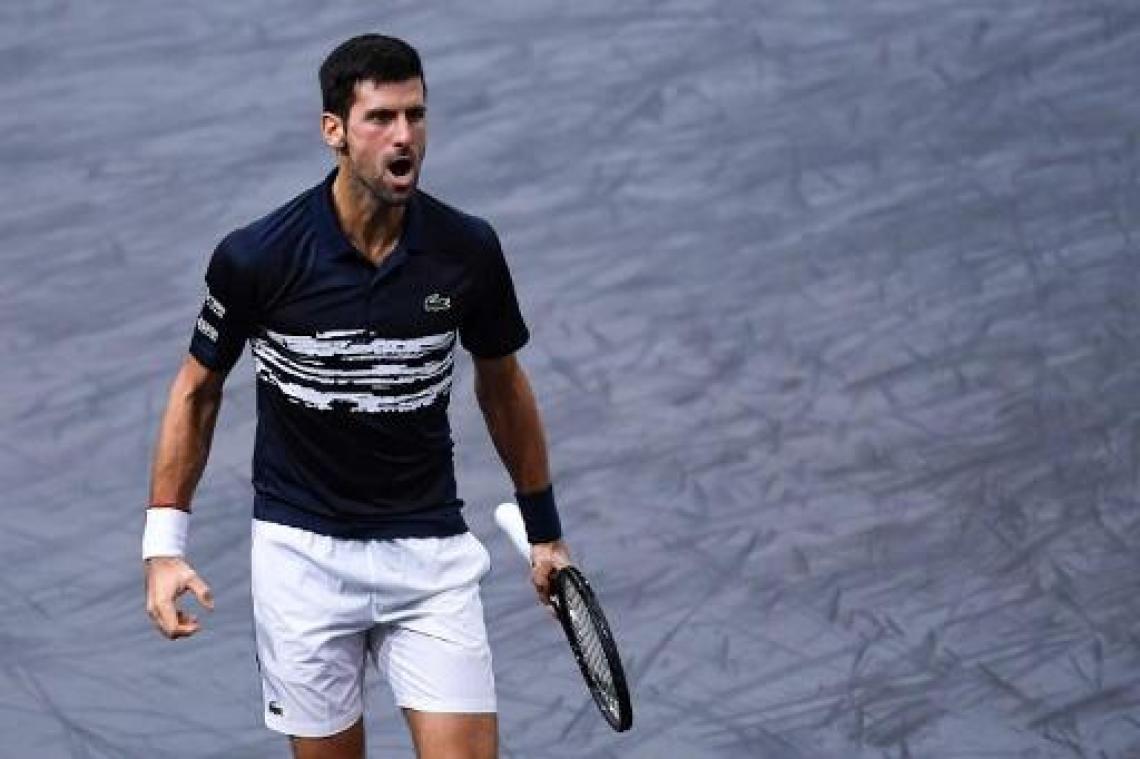 Novak Djokovic is eerste finalist