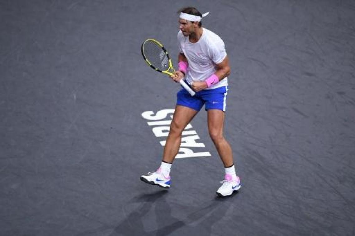 Nadal geeft forfait voor halve finale tegen Shapovalov