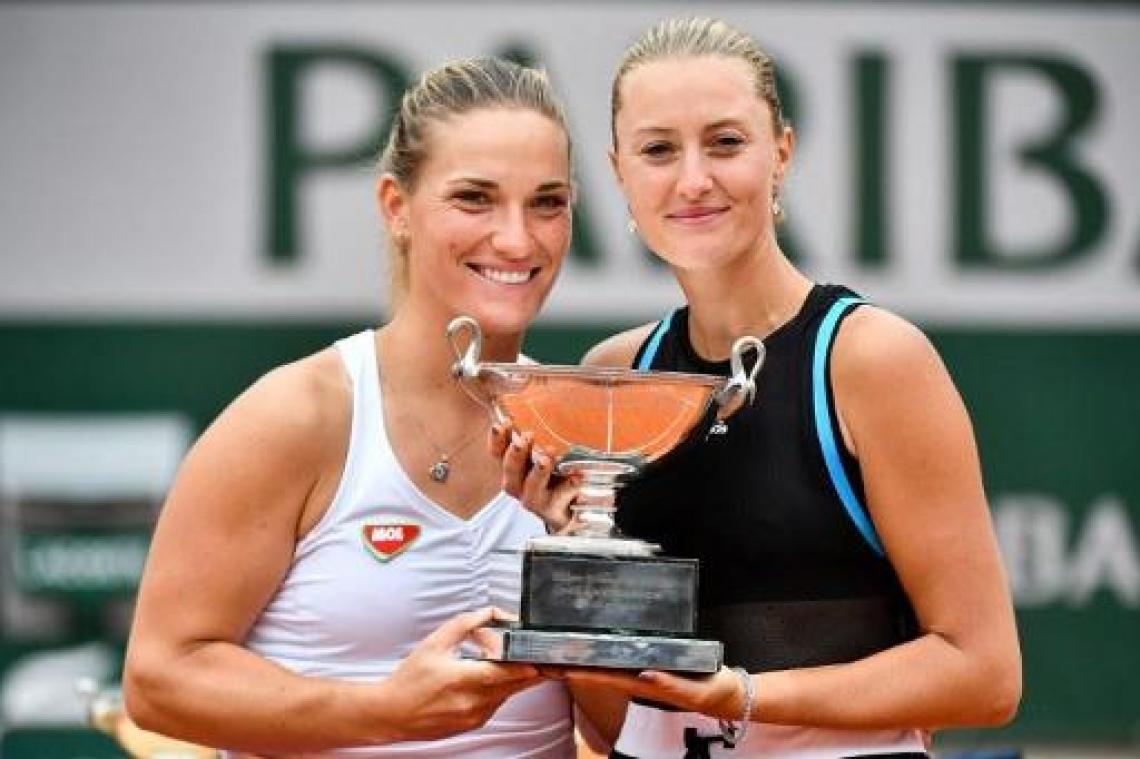 Timea Babos en Kristina Mladenovic verlengen titel in dubbelspel