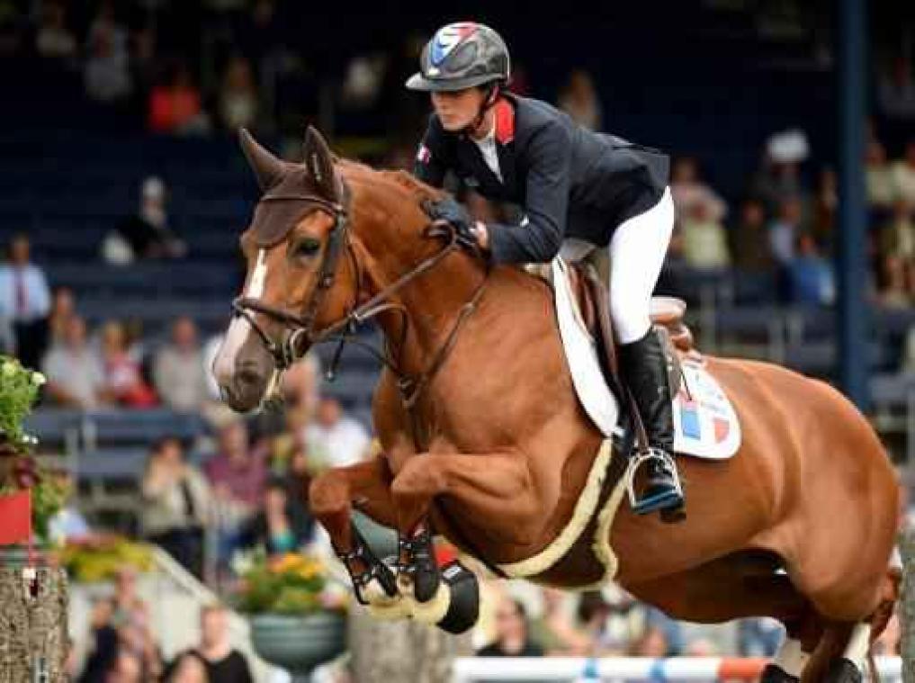 CSI-jumping Antwerpen - Française Pénélope Leprevost wint Grand Prix