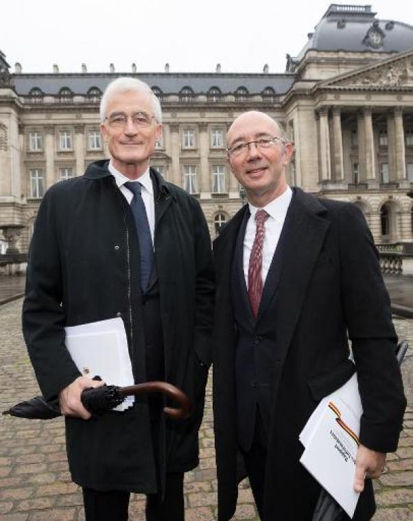 Federale formatie - Preformateurs brengen maandag verslag uit bij de koning