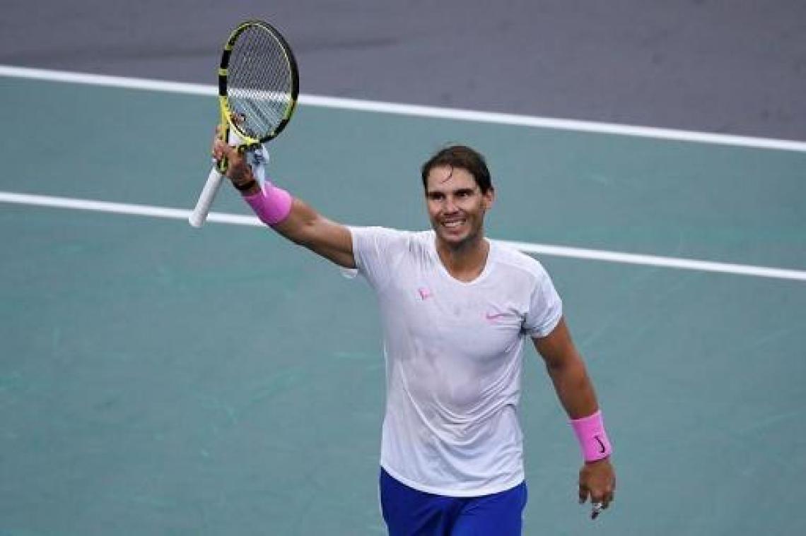 Nadal staat weer op nummer 1, Goffin stijgt naar plaats 11