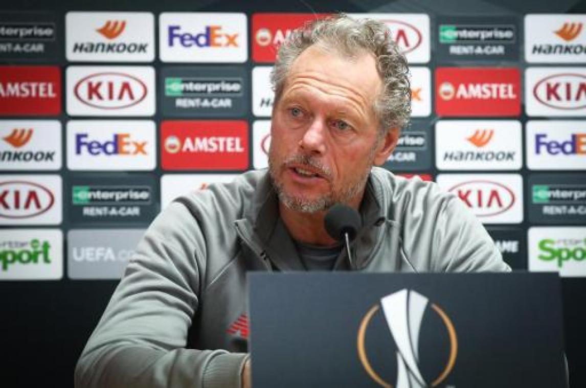 Preud'homme denkt dat Standard kan winnen van Frankfurt "mits een beetje extra"