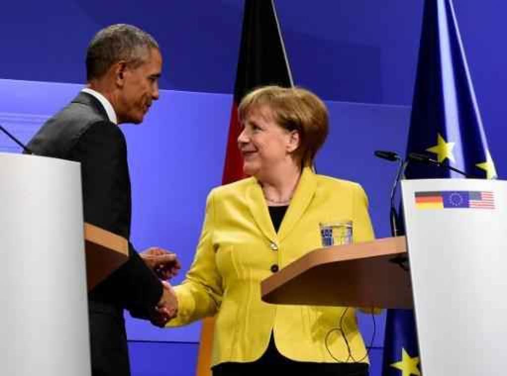 Obama en Merkel willen gesprekken TTIP intensifiëren
