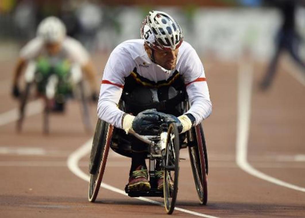 Genyn grijpt net naast nieuwe wereldtitel op 100 meter op WK para-atletiek
