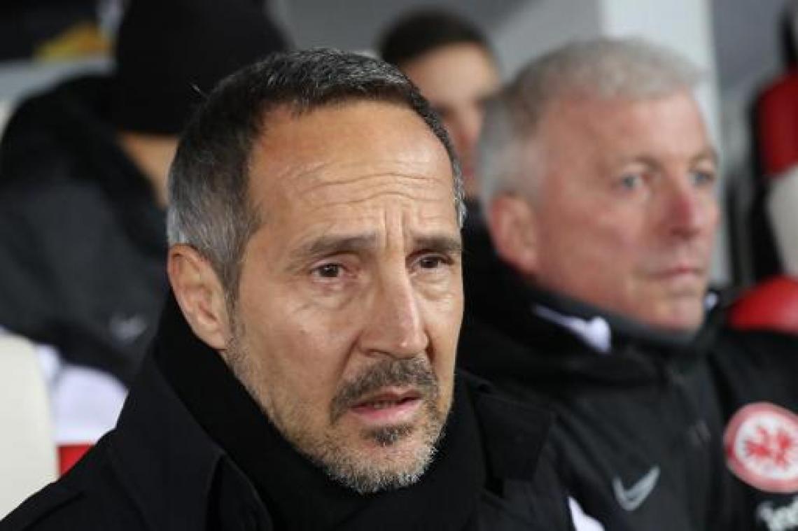 Europa League - Frankfurt-coach Adi Hütter was nog nooit zo ontevreden na een wedstrijd