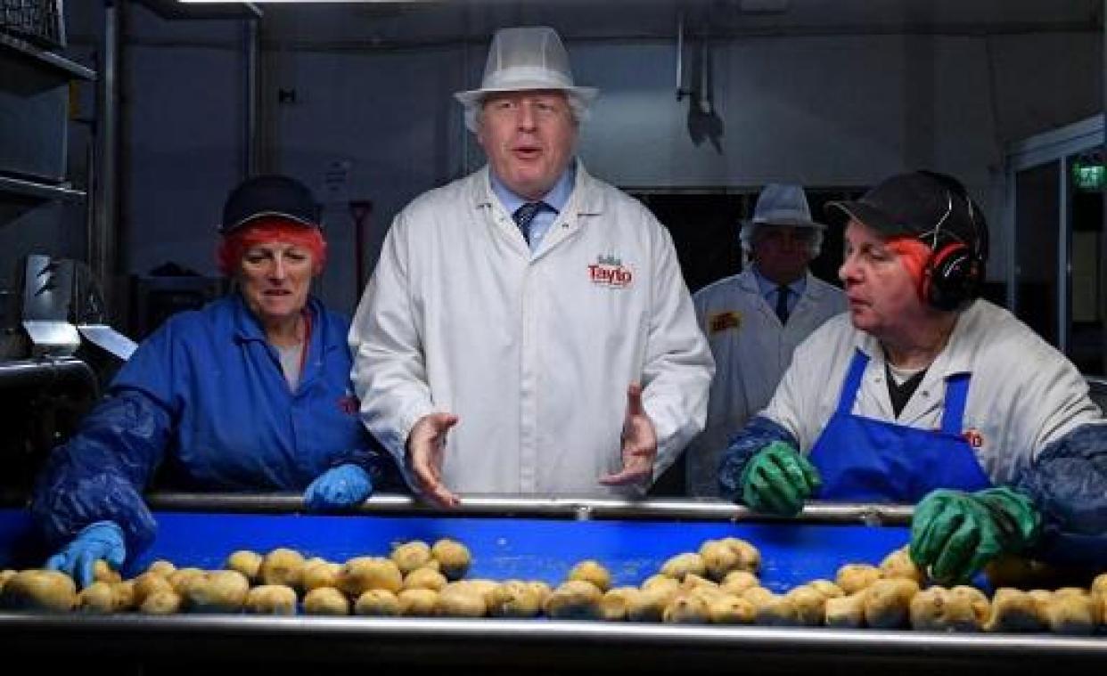 Boris Johnson: "Geen controle in Groot-Brittannië op goederen uit Noord-Ierland"