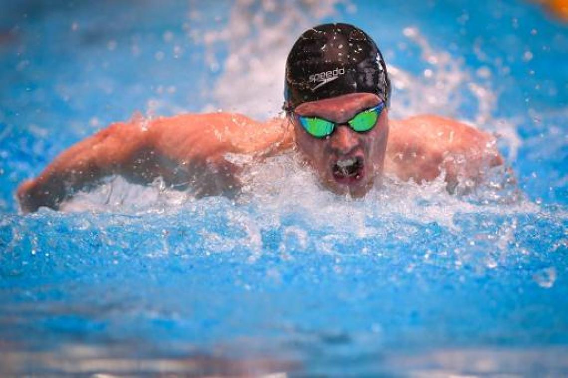 BK zwemmen kortebaan - EK-minima voor Florine Gaspard, Louis Croenen en Lander Hendrickx, BR op 4x50m wisselslag