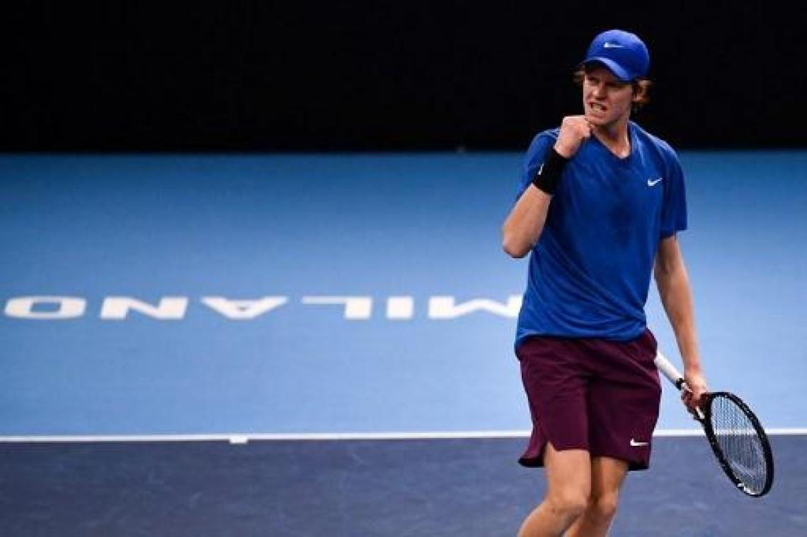 Next Gen ATP Finals - Italiaan Sinner steekt eindzege op zak