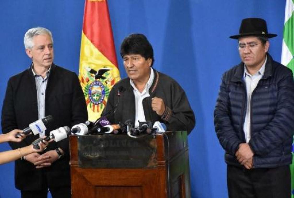 President Evo Morales kondigt nieuwe verkiezingen aan