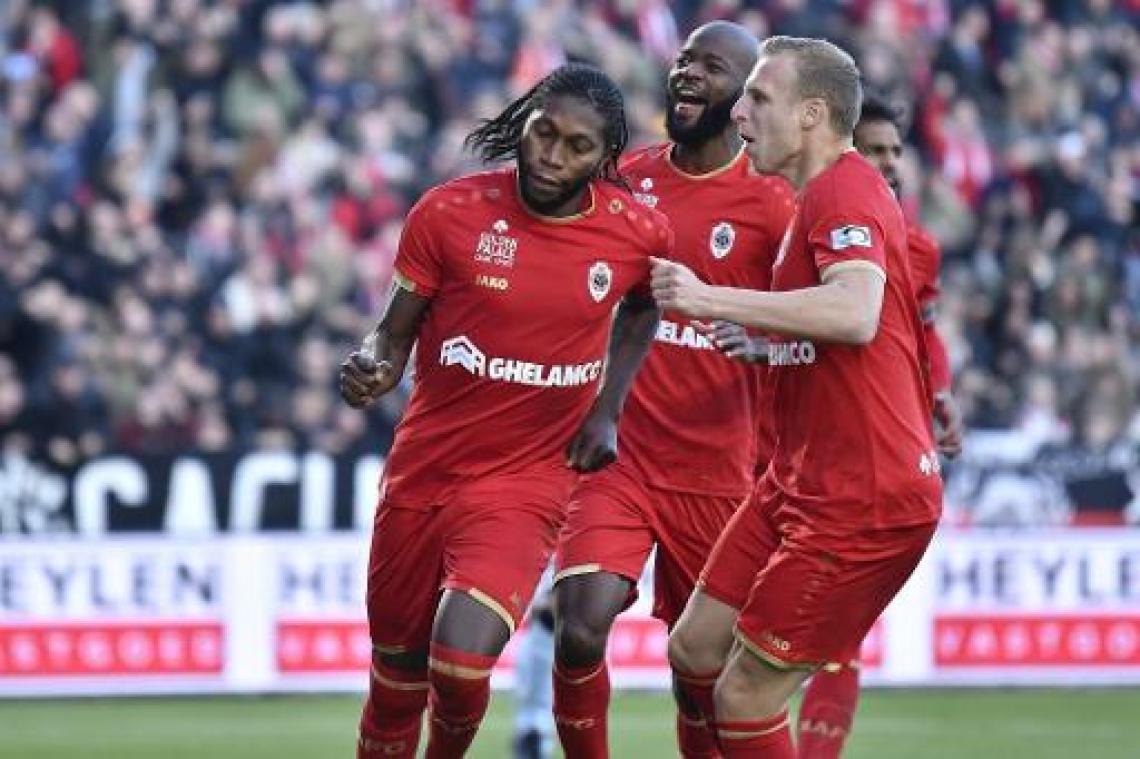 Club Brugge loopt op Antwerp tegen eerste competitienederlaag aan