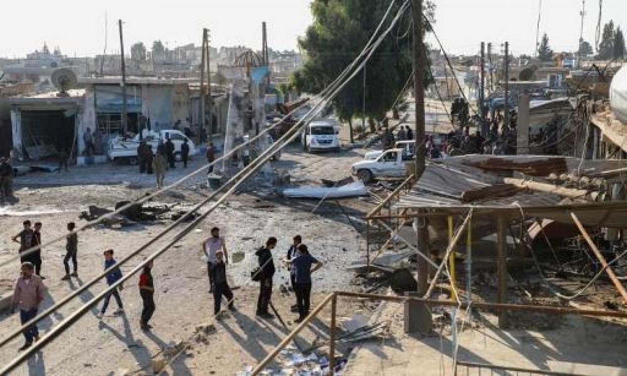 Acht doden bij bomaanslag in noorden van Syrië