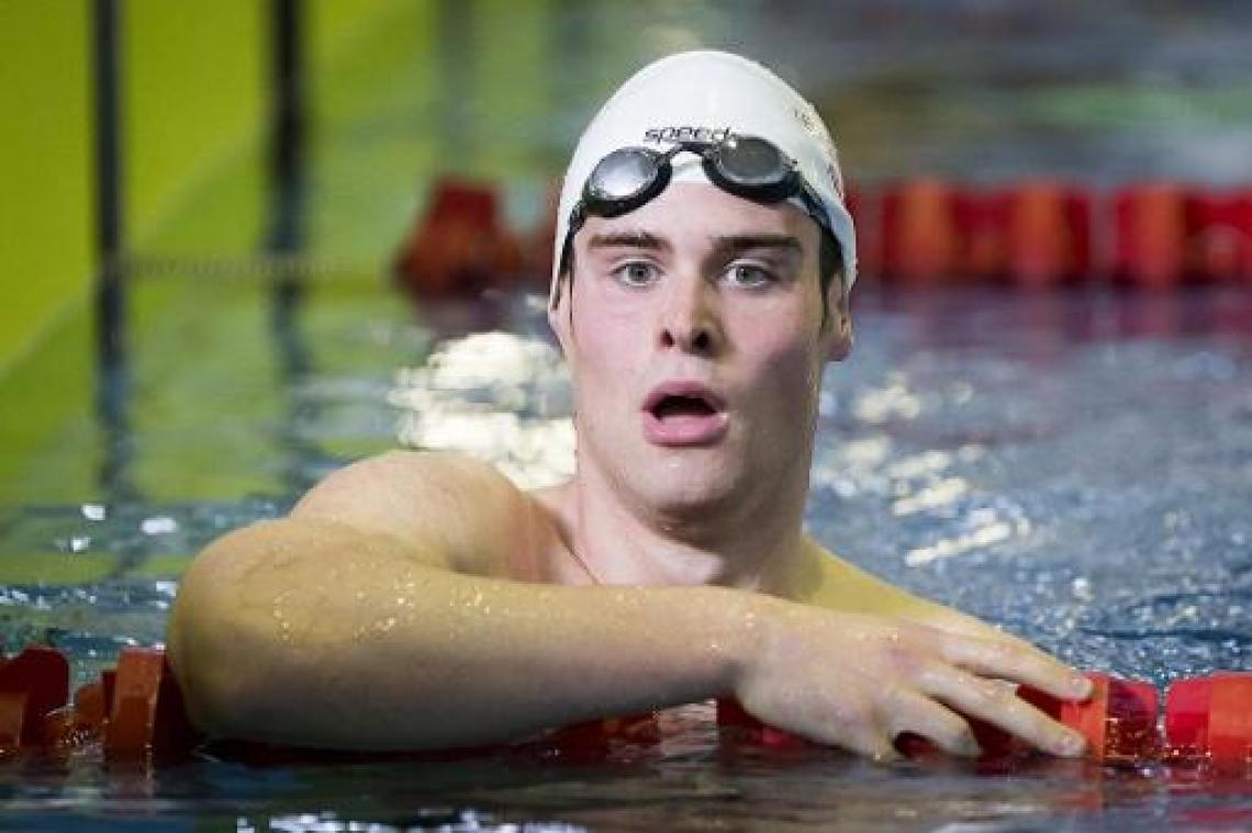 BK zwemmen kortebaan - Lander Hendrickx stelt Belgisch record op 200m rugslag scherper