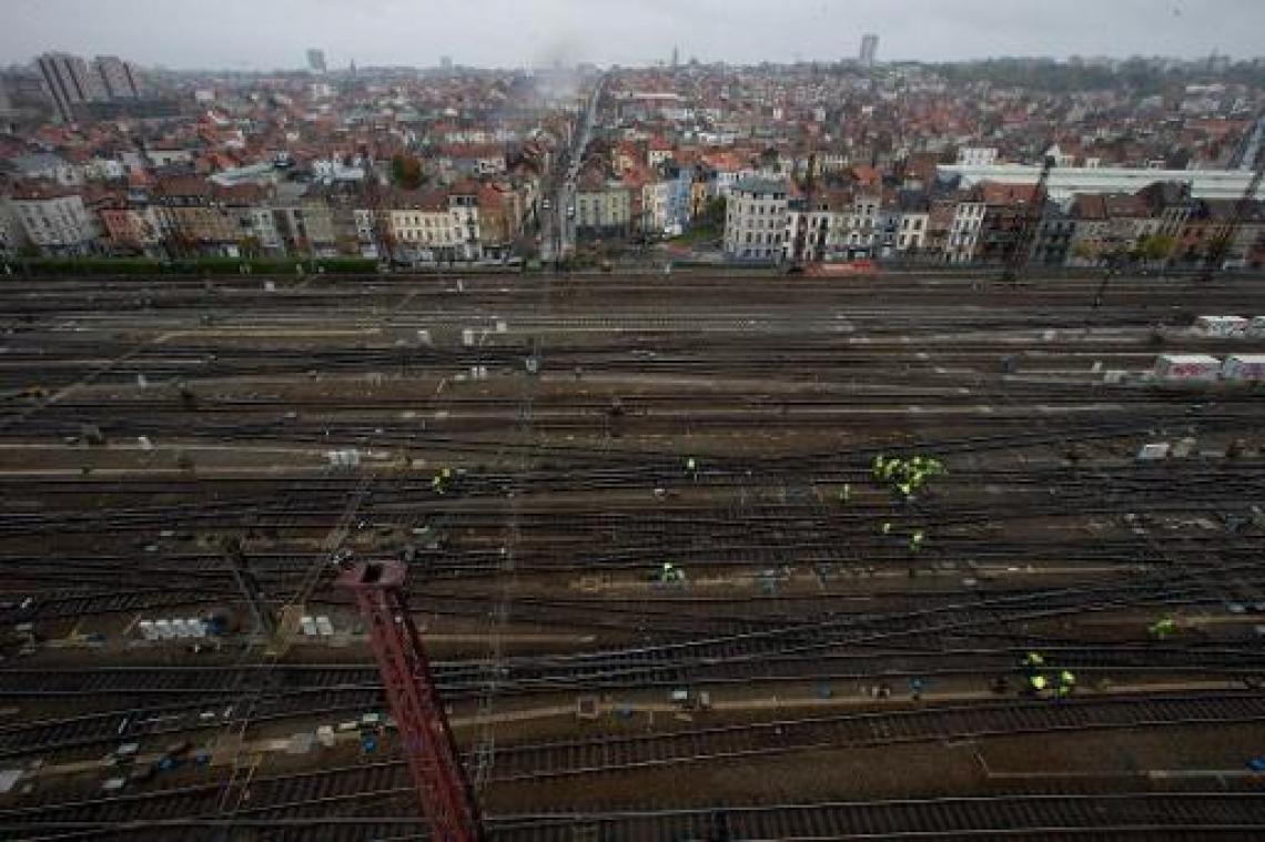 Spoorverkeer in Brussel verloopt vanaf dinsdagochtend normaal