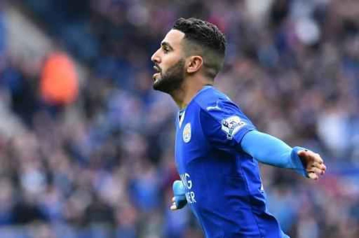 Riyad Mahrez is Speler van het Jaar in Engeland