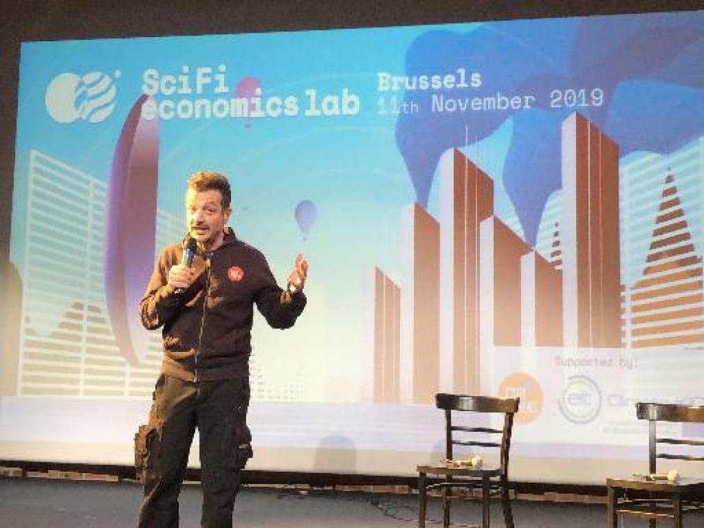 Sciencefictionauteurs en economisten bedenken in Brussel de economie van de toekomst