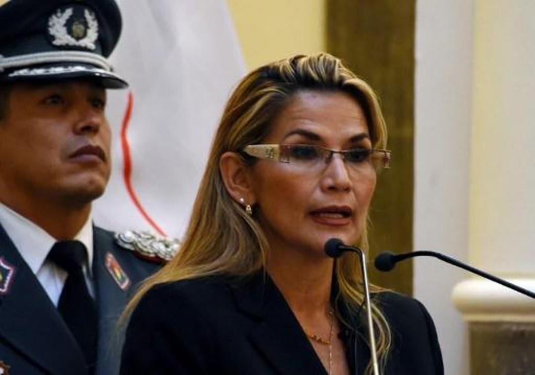 Onrust Bolivia - VS erkennen Jeanine Añez als interim-presidente van Bolivia