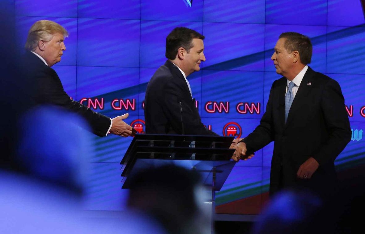 Cruz en Kasich bundelen krachten tegen Trump