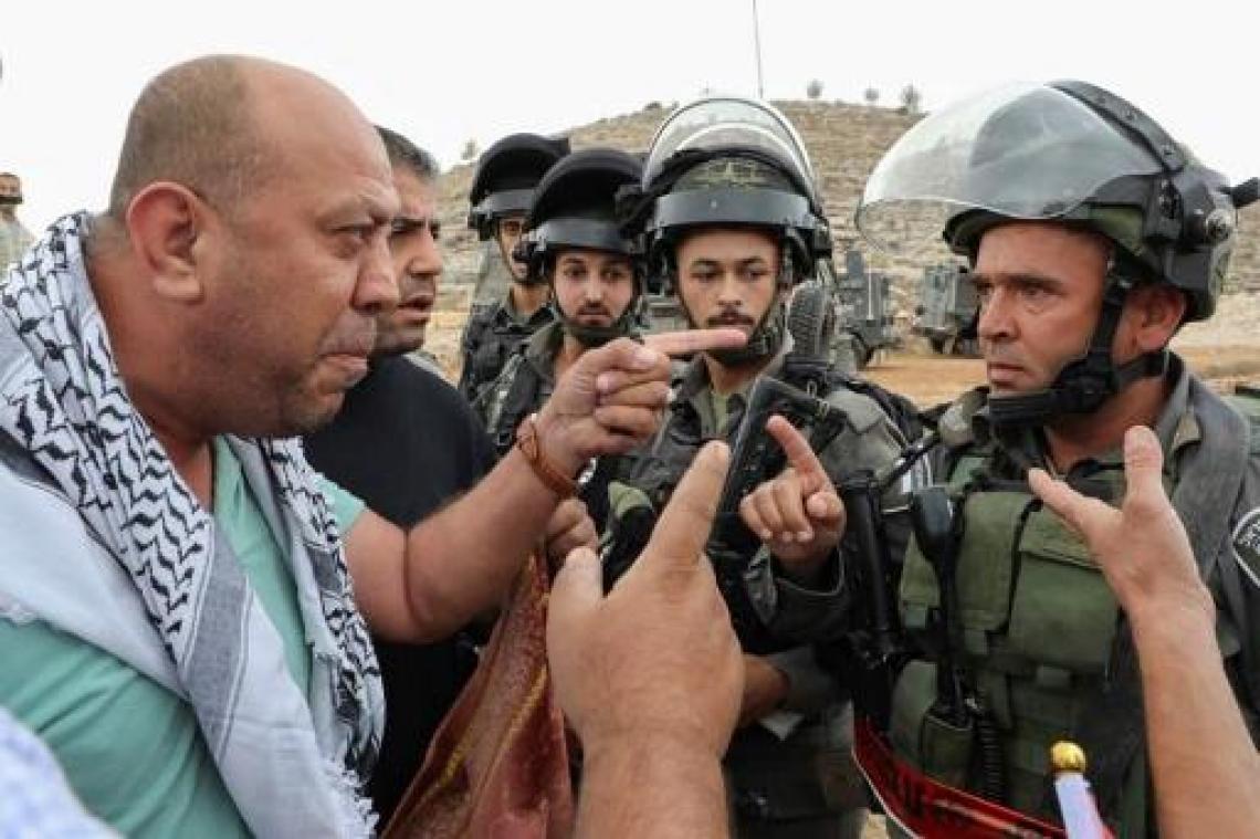 150-tal mensen betoogt in Brussel tegen Israëlische bombardementen in Gaza