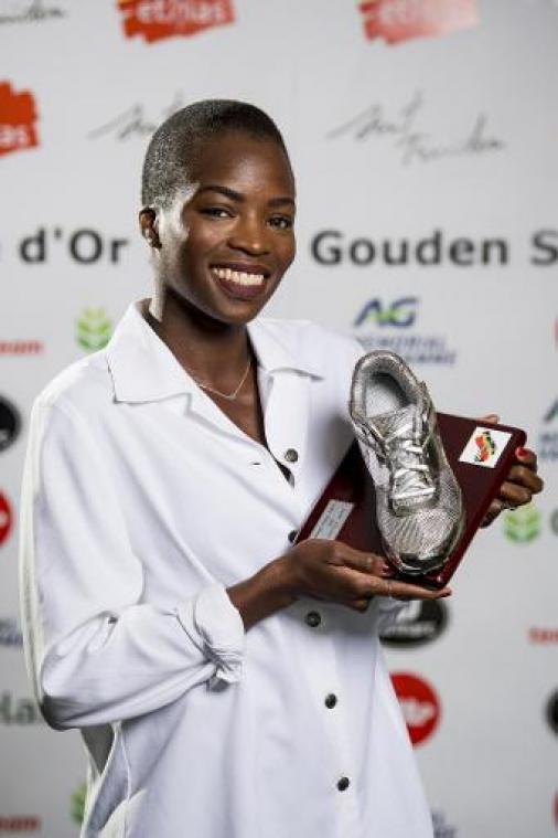 Gouden Spike - Zilveren Spike Cynthia Bolingo werkt race tegen de klok af voor Spelen