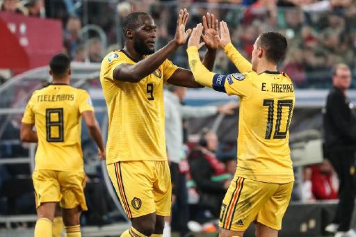 Rode Duivels - Rode Duivels zijn groepswinnaar en reekshoofd bij loting na klinkende zege in Rusland